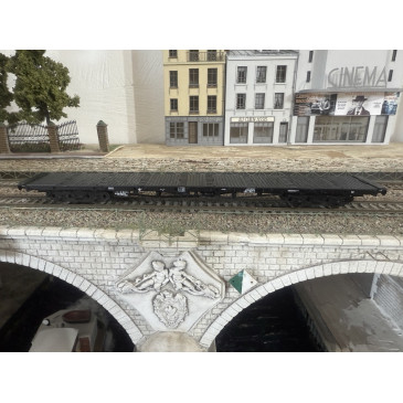 VITrains 3339 Wagon plat à bogies, SNCF - Ep IV, H0