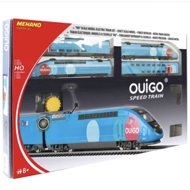 Mehano T114 - Starter Set TGV OuiGo, analogique, SNCF, H0