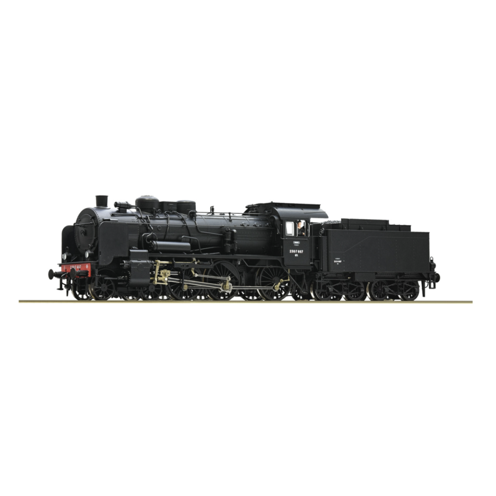 Roco 71386 Locomotive à vapeur 230 F 607, SNCF, Digitale sonore, Ep III, H0