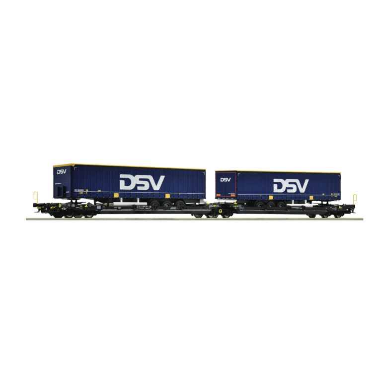 Roco 6600034 Wagon articulé à double compartiment T3000e, TX Logistik, Ep VI, H0