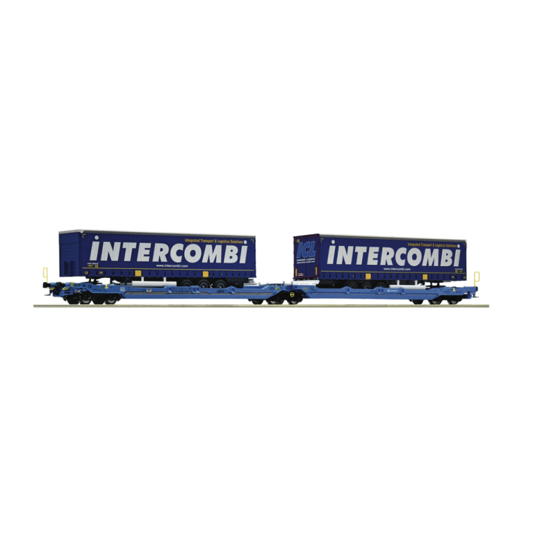 Roco 6600035 Wagon articulé double poche T3000e, EUROWAGON, Ep VI, H0
