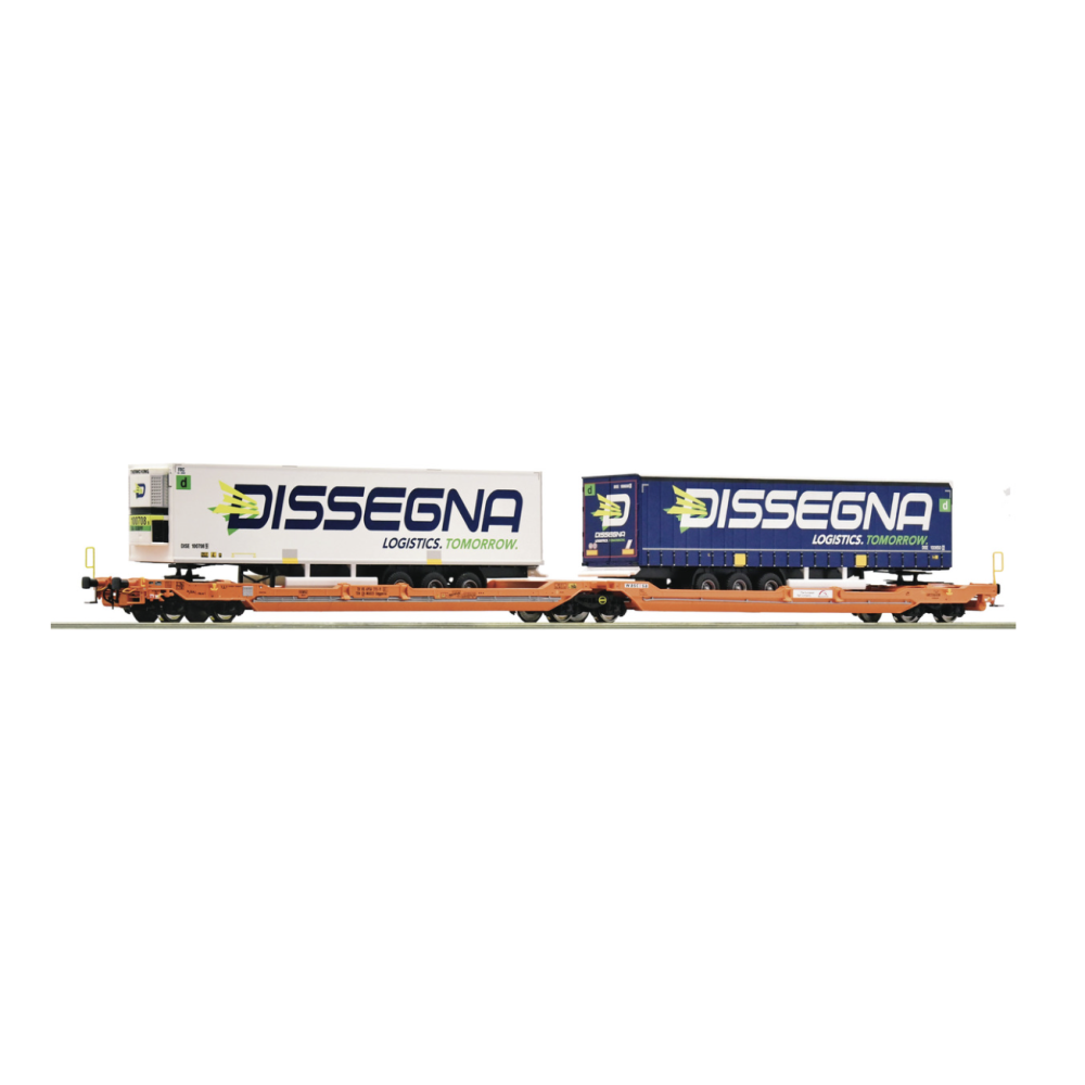 Roco 77395 Wagon articulé double poche T3000e, Wascosa, Ep VI, H0