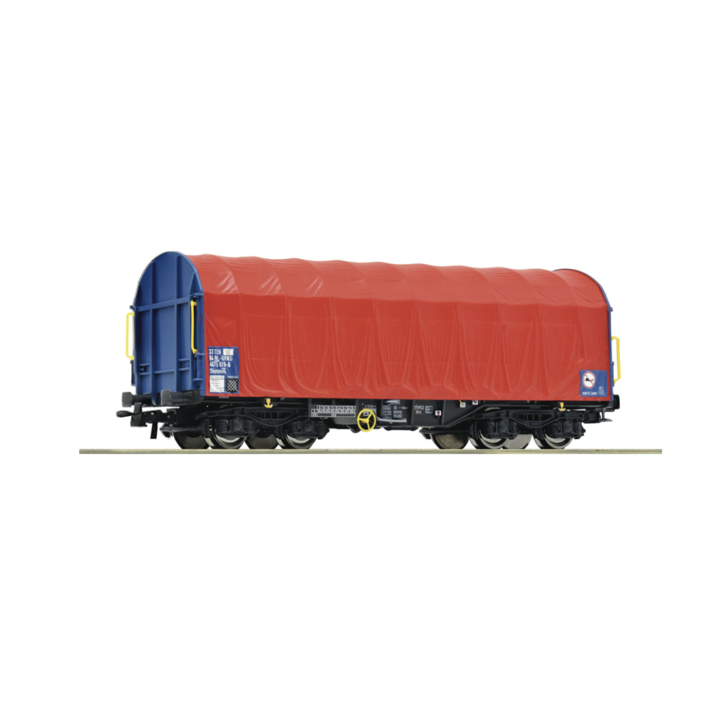 Roco 6600085 Wagon à bâche coulissante, Privé, Ep VI, H0
