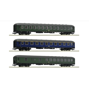 Roco 6200051 Coffret 3 pièces 1 : D 377 « Hispania-Express », DB, Ep IV, H0