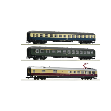 Roco 6200052 Coffret 3 pièces 2 : D 377 « Hispania-Express », DB, Ep IV, H0