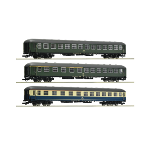Roco 6200053 Coffret 3 pièces 3 : D 377 « Hispania-Express », DB, Ep IV, H0