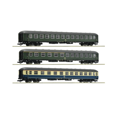 Roco 6200053 Coffret 3 pièces 3 : D 377 « Hispania-Express », DB, Ep IV, H0