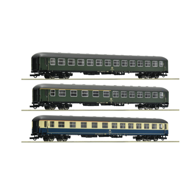 Roco 6200053 Coffret 3 pièces 3 : D 377 « Hispania-Express », DB, Ep IV, H0