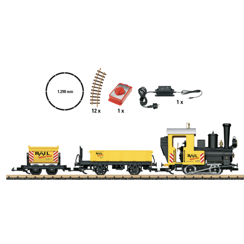 LGB 70503 Coffret de démarrage pour chantier de construction, G