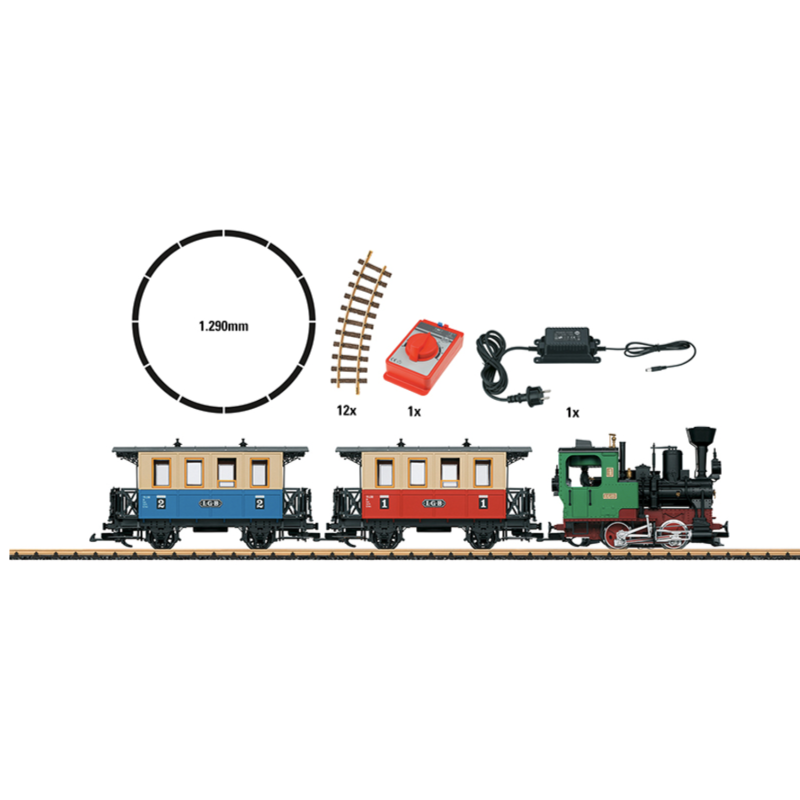 LGB 70307 Coffret de démarrage pour train de voyageurs, G