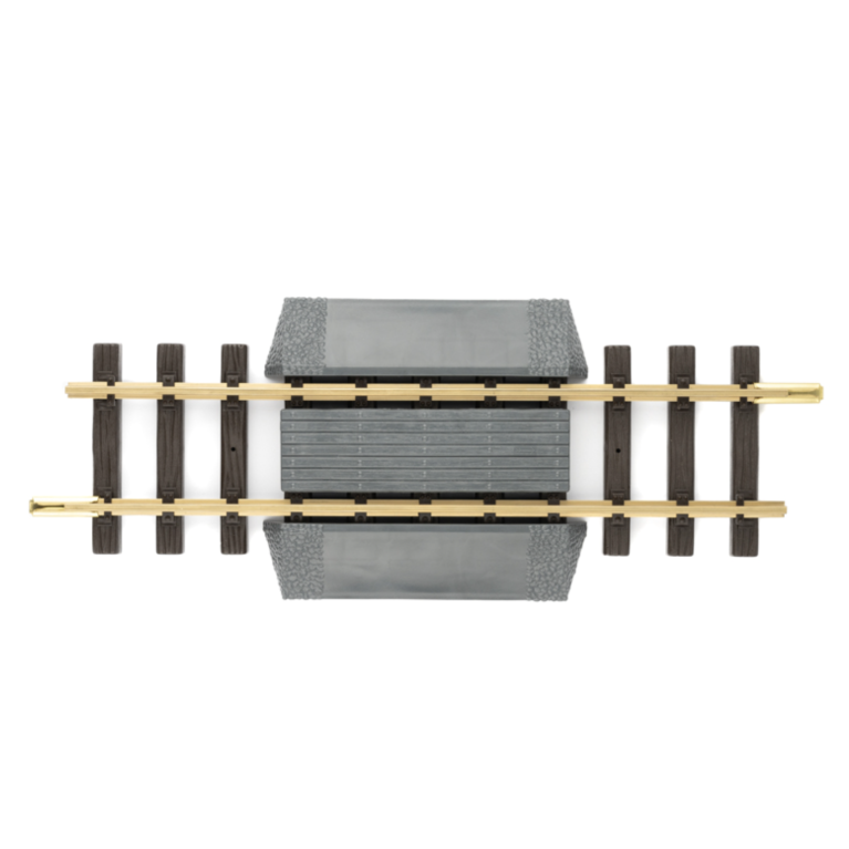 LGB 10007 Rail droit avec passage à niveau, G