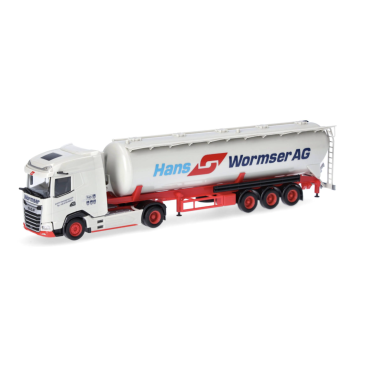Herpa 318815 Camion semi-remorque silo DAF XG 60m³ "Hans Wormser", H0