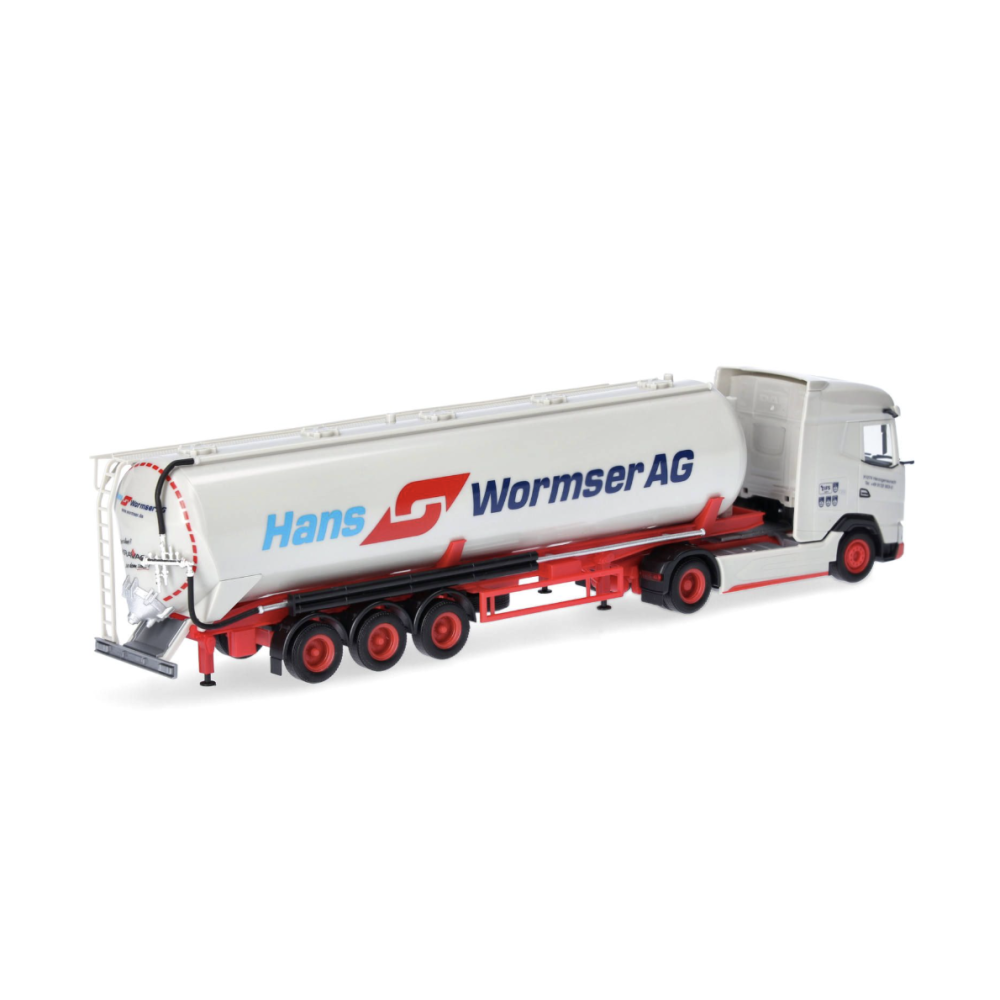 Herpa 318815 Camion semi-remorque silo DAF XG 60m³ "Hans Wormser", H0