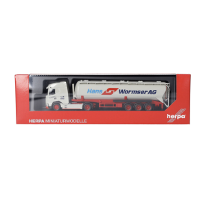 Herpa 318815 Camion semi-remorque silo DAF XG 60m³ "Hans Wormser", H0