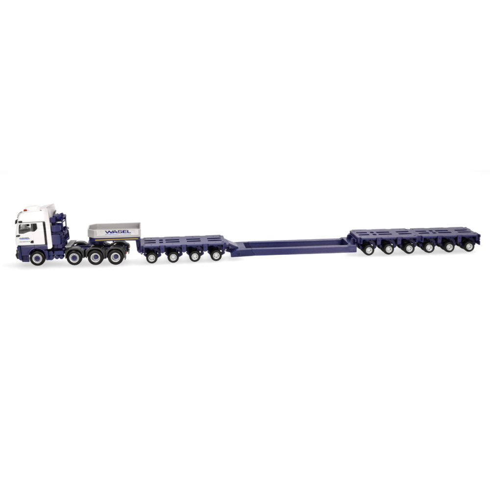 Herpa 318839 Semi-remorque surbaissée MAN TGX GX « Wasel », H0