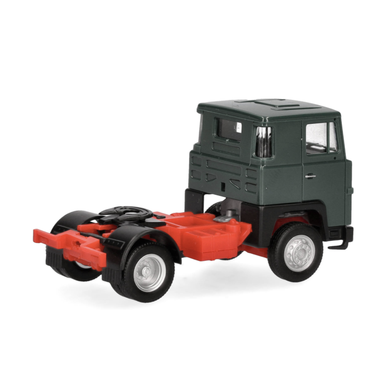 Herpa 318969 Tracteur routier Scania 141 à 2 essieux, vert mousse, H0