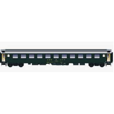 LS Models PI9728 - voiture Passagers Uic-X Bm De 2° Classe, Ep IV, H0
