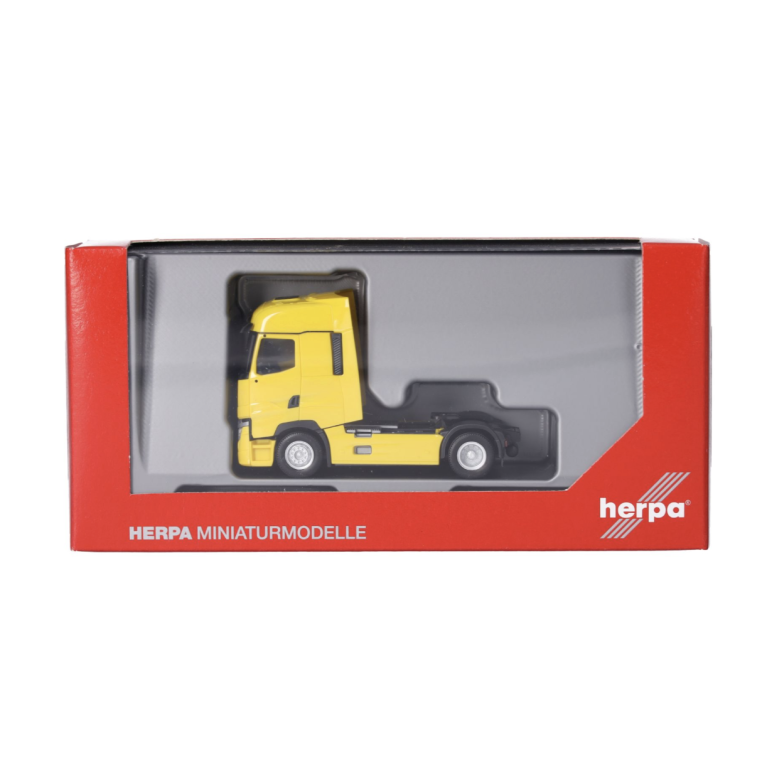 Herpa 315081-002 Tracteur routier Renault T facelift, jaune, H0