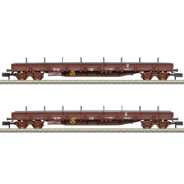 Minitrix 18290 Coffret de wagons de marchandises « Train de construction », Ep VI, N