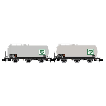 Arnold HN6608 Coffret de 2 wagons-citernes "BP", Ep IV, N