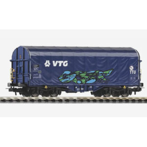 Piko 58965 Wagon à bâche coulissante Shimmns VTG avec Graffiti VI