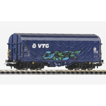 Piko 58965 Wagon à bâche coulissante Shimmns VTG avec Graffiti VI