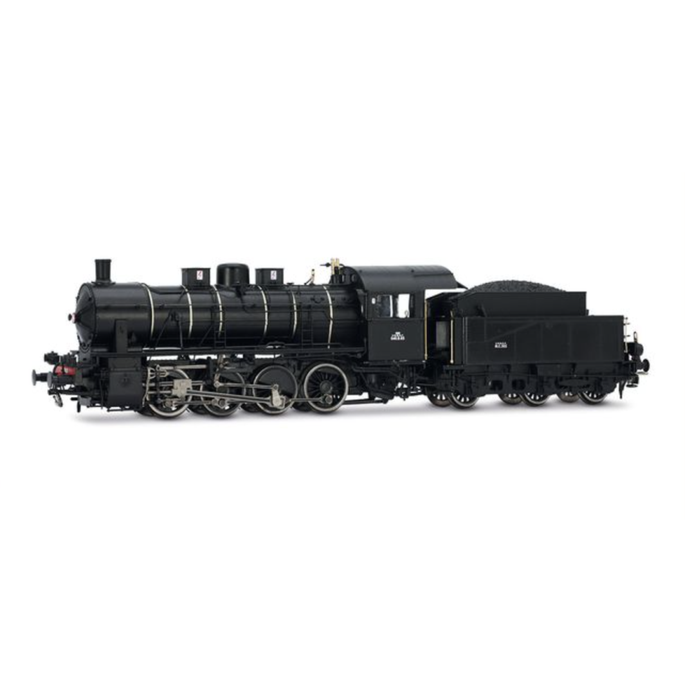JOUEF HJ2417 locomotive à vapeur 2-040 D 65, dépôt de Calais, ép. III, H0