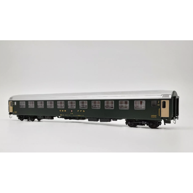 LS Models PI9721 - Voiture UIC-X RIC Bc, 2CL, 10 compartiments, SBB-FFS, Ep IVa