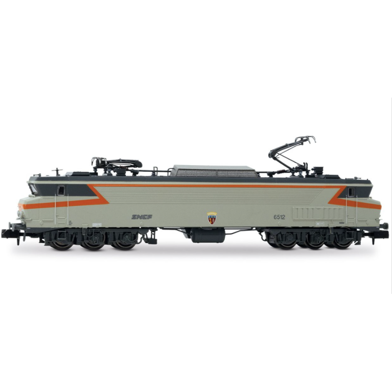 Arnold HN2588S Locomotive électrique CC 6512 \\\"Logo Nouille\\\", SNCF, Ep IV digital son, Ep IV, N