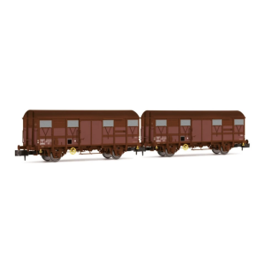 Arnold HN6570 Wagons couverts type Kv Permaplex, SNCF, Ep III, N