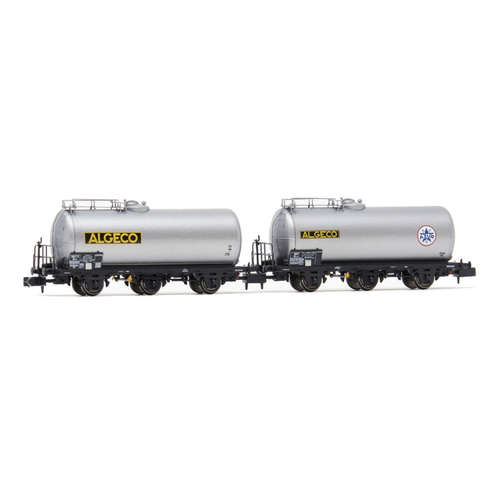 Arnold HN6607 2 wagons citerne à 3 essieux, "Algeco", Sncf, Ep III, N
