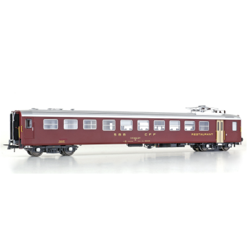 LS Models PI9720 - Voiture UIC-X RIC WRm, restaurant, SBB-FFS, Ep IVa