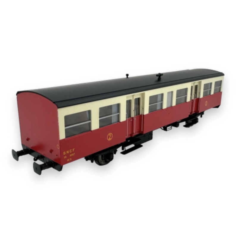 REE Modeles VB-246 Remorque autorail Sud-Ouest XR-9807, Ep III B,