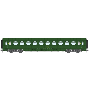 REE Modeles VB-503 Voiture allégée "Saucisson", ETAT B10, 2CL, SNCF, Ep. IV, H0