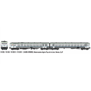 LS Models 10 030 S Autorail EAD X4696 - XR8690, Pays de la Loire, Nantes, digital sonore, Ep IV, H0