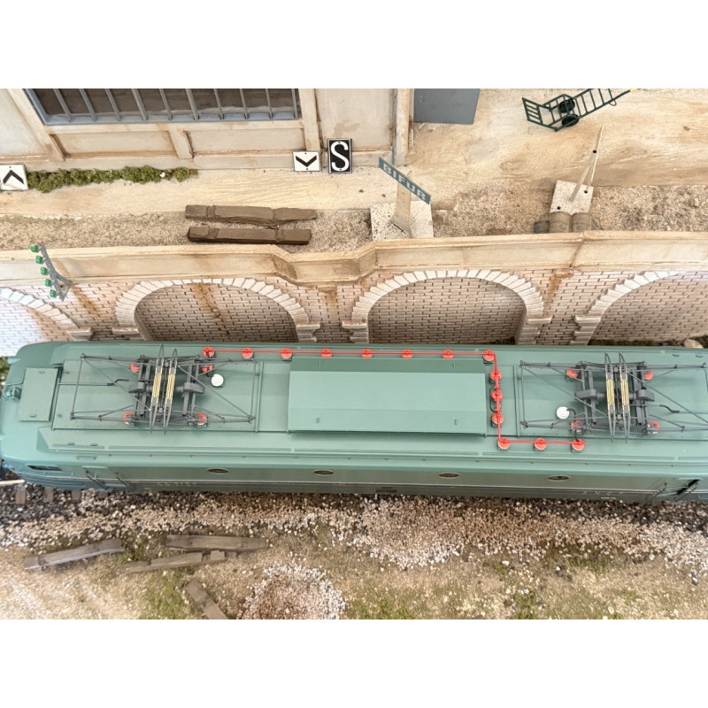 LOMBARDI locomotive CC7107 record du monde échelle 0