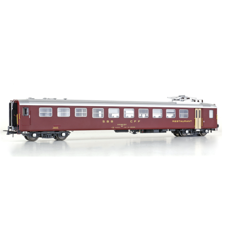 LS Models PI9720 - Voiture UIC-X RIC WRm, restaurant, SBB-FFS, Ep IVa