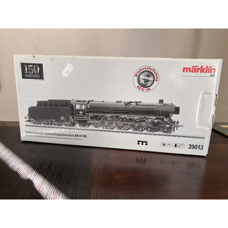 Märklin 39013 locomotive vapeur BR 01 150 DB - Ep V - H0