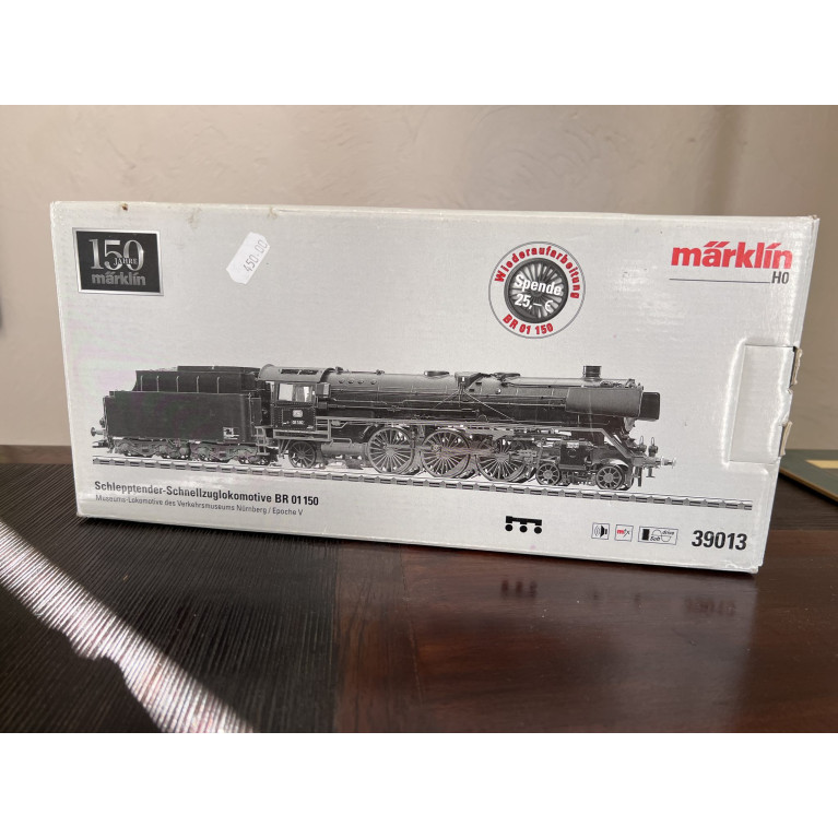 Märklin 39013 locomotive vapeur BR 01 150 DB - Ep V - H0