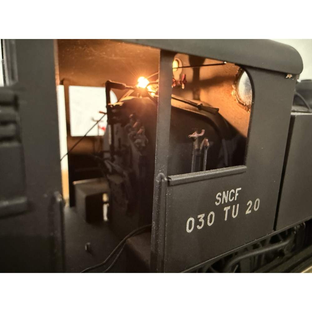 SEMBLAT loco vapeur 030 TU 20 sncf echelle 0 DCC SOUND