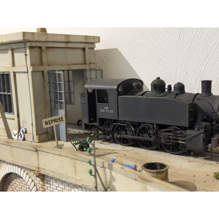SEMBLAT loco vapeur 030 TU 20 sncf echelle 0 DCC SOUND