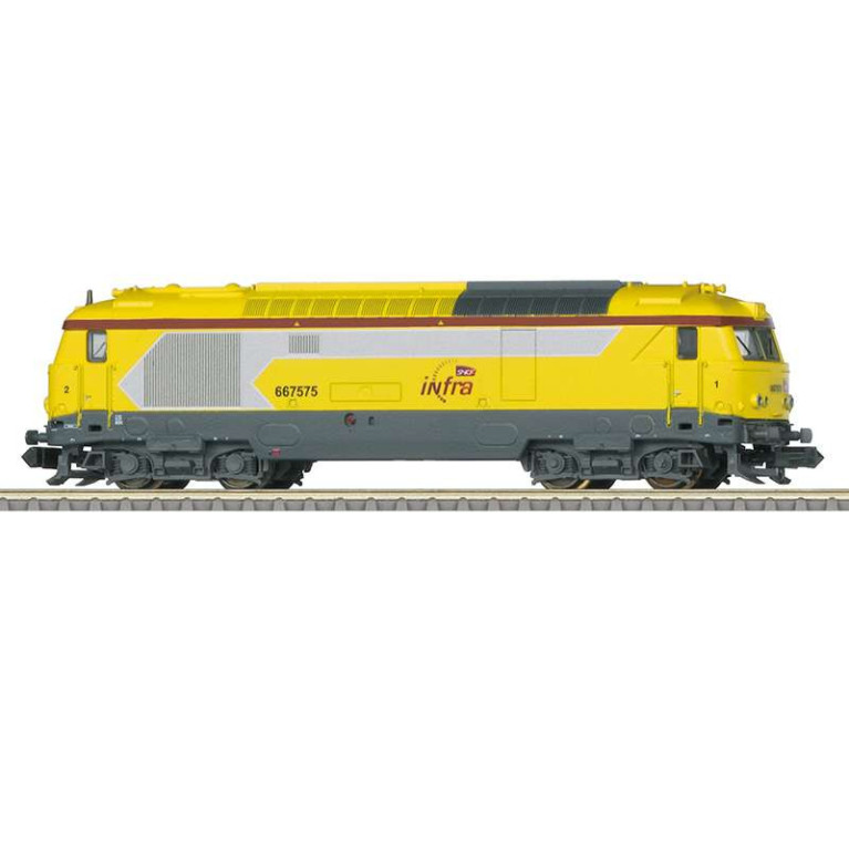 MINITRIX 16707 Locomotive diesel de classe BB 67400