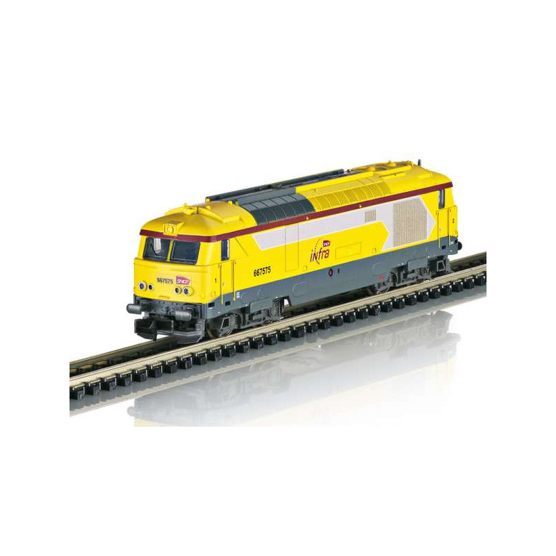 MINITRIX 16707 Locomotive diesel de classe BB 67400