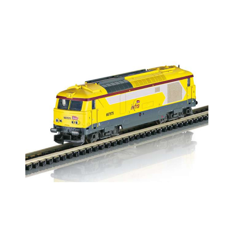 MINITRIX 16707 Locomotive diesel de classe BB 67400