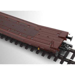 TRIX 24428 Paire de wagons plats de type Laads 800B