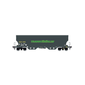 LS MODELS-30591 Wagon céréalier gris foncé TRANSCEREALES