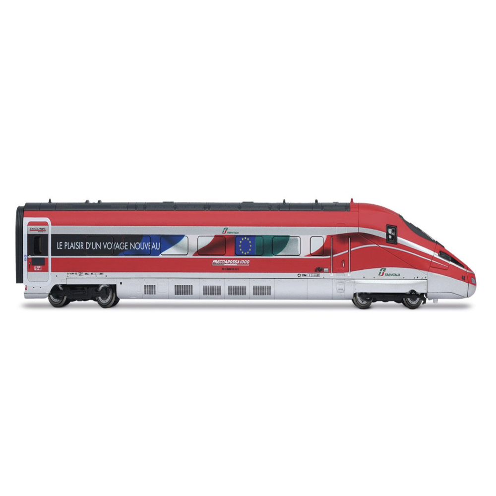 ARNOLD HN2621S FS Trenitalia, coffret principal de 4 unités du train à grande vitesse « Frecciarossa 1000 » ép. VI