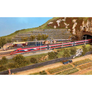 ARNOLD HN2621S FS Trenitalia, coffret principal de 4 unités du train à grande vitesse « Frecciarossa 1000 » ép. VI