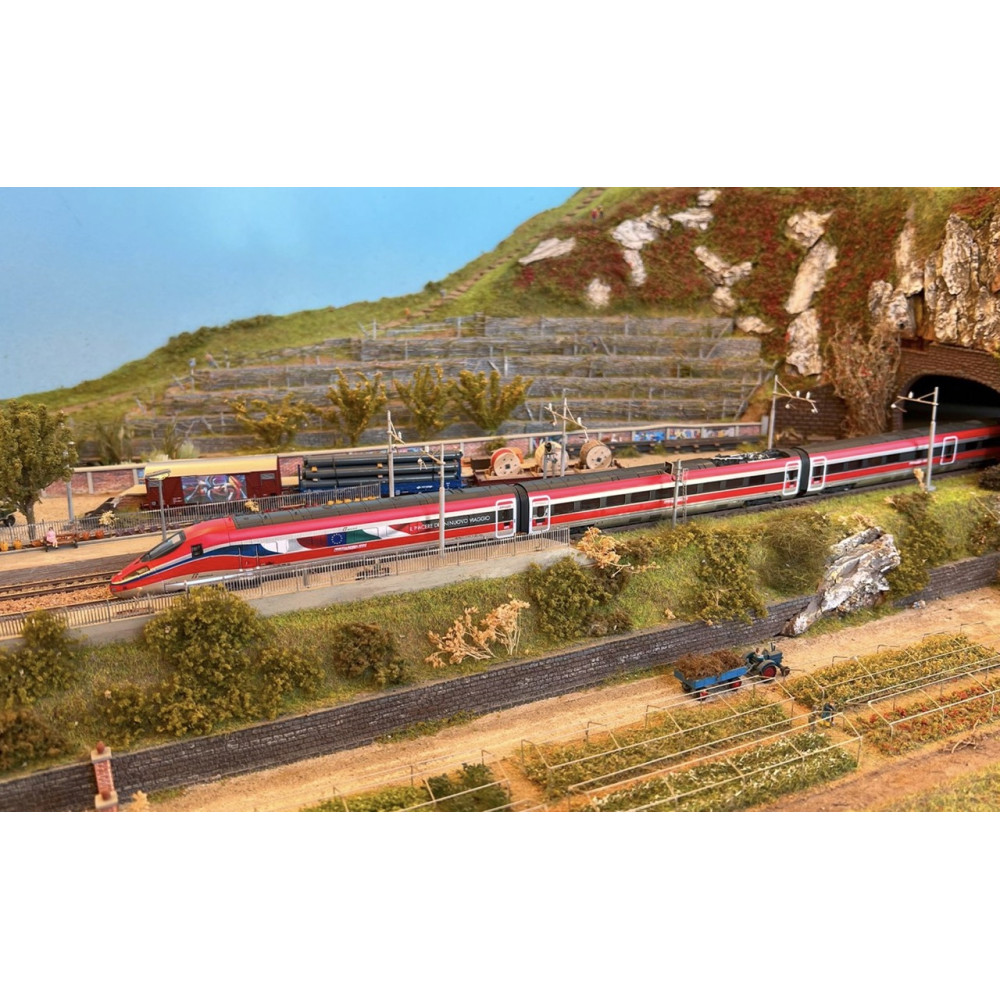 ARNOLD HN2621S TGV FS Trenitalia, coffret principal de 4 unités du train à grande vitesse « Frecciarossa 1000 » ép. VI