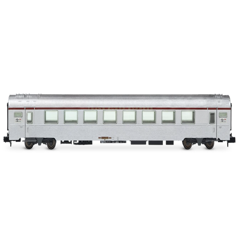 HN4499 SNCF, coffret de 4 voitures type Mistral '69, TEE « Jules Verne », ép. IV